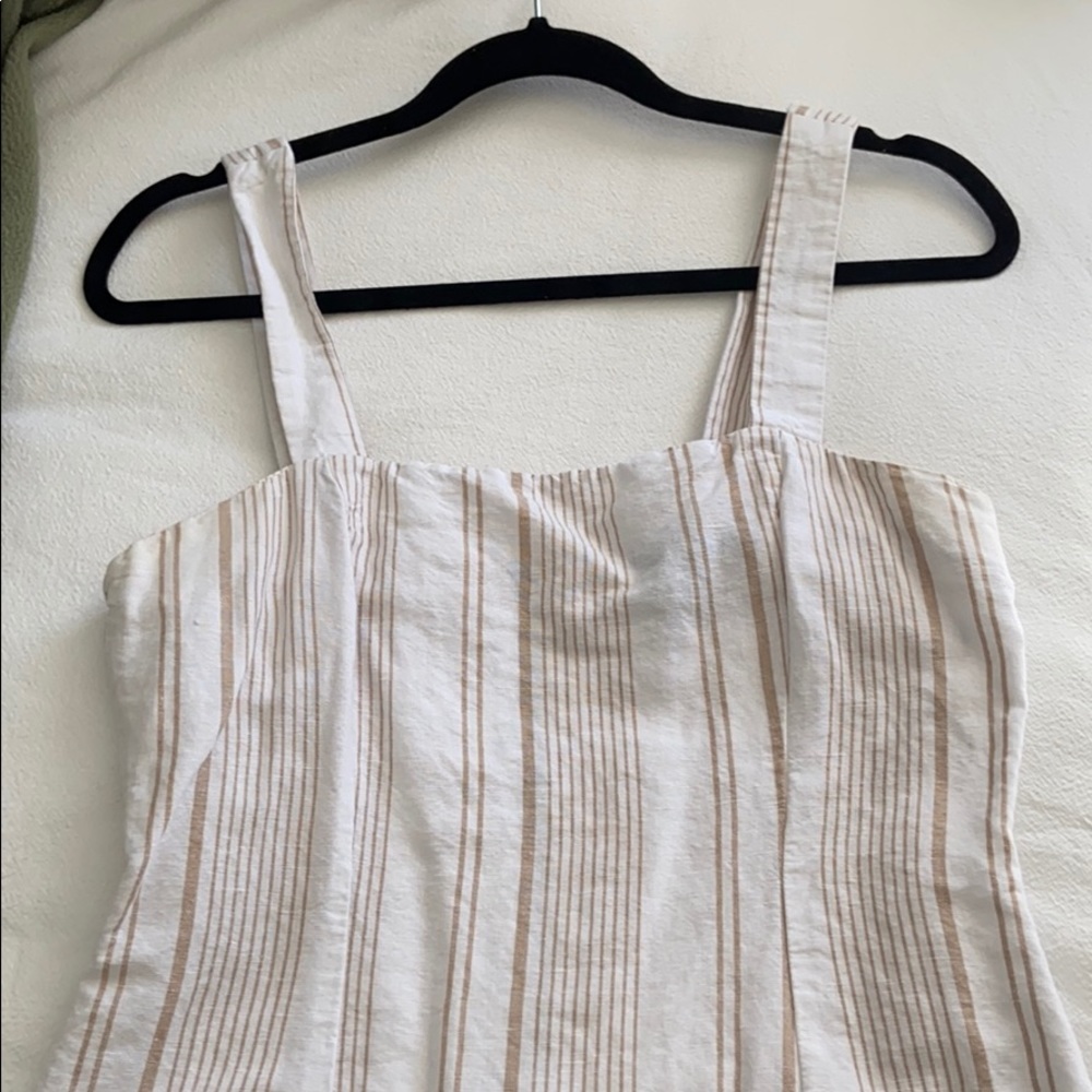 Striped Linen Dress